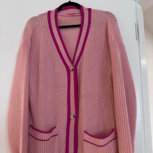 Hazel Mae Pink Cardigan